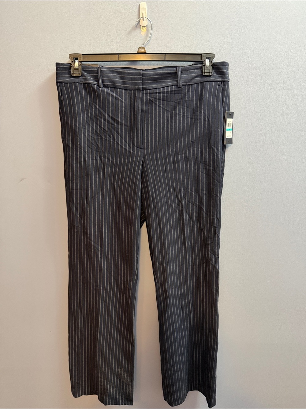 Tommy Hilfiger Black Pinstripe Trousers